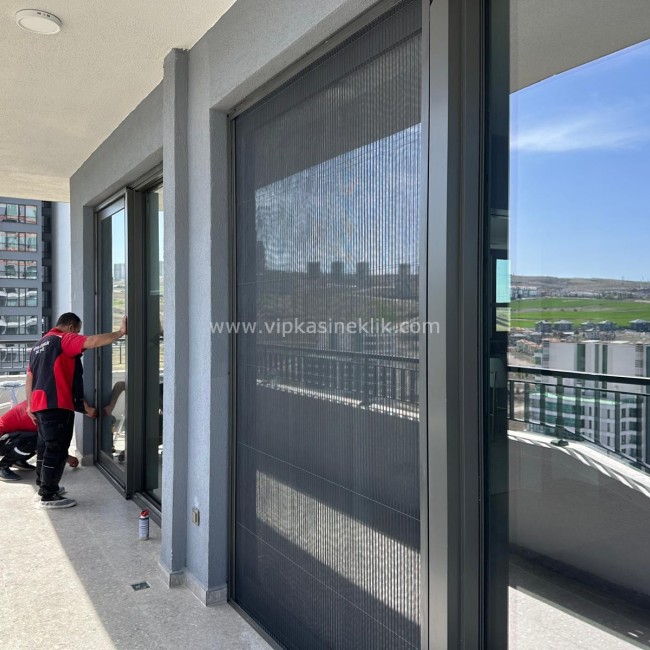 Ankara Balkon Kapısı Sürme Sineklik